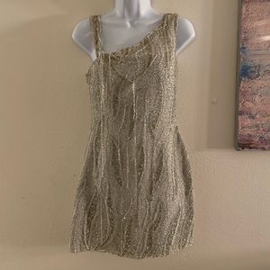 🤍Vintage flapper mini Dress🤍